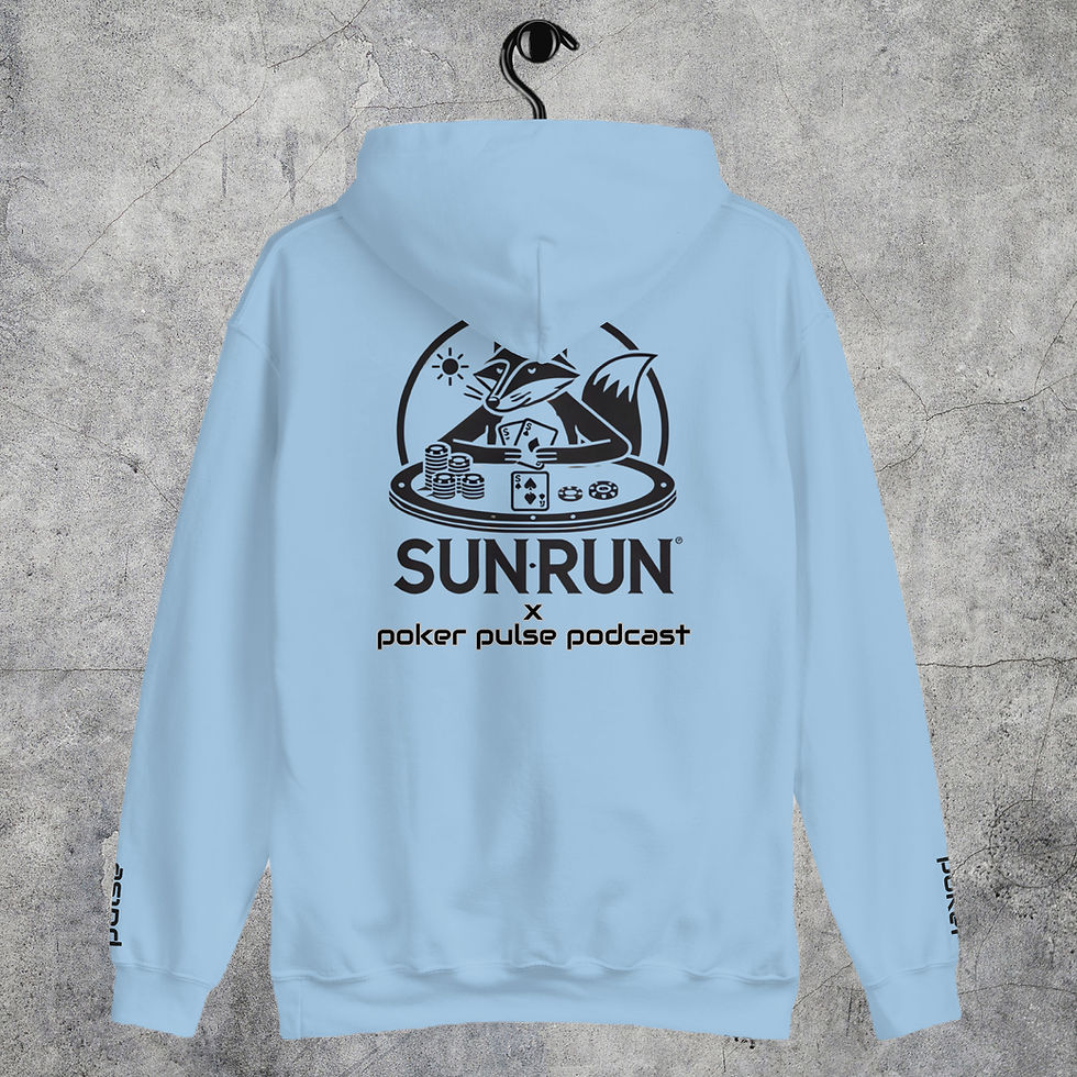 Thumbnail: Poker Pulse Podcast x Project SunRun Hoodie