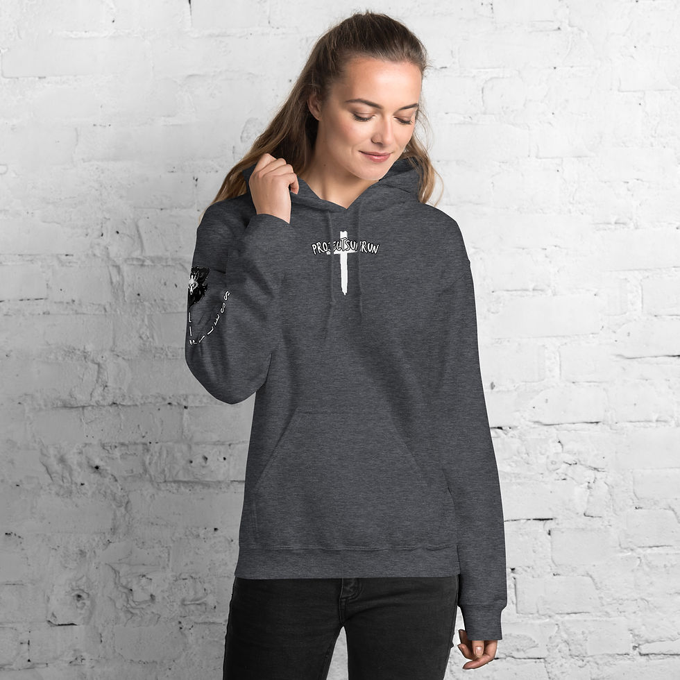 Thumbnail: Limitless Pull-Up Unisex Hoodie