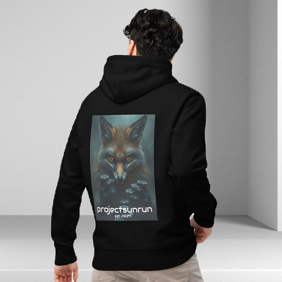 Thumbnail: The Emperor Heavy Blend Organic Pull-up Hoodie