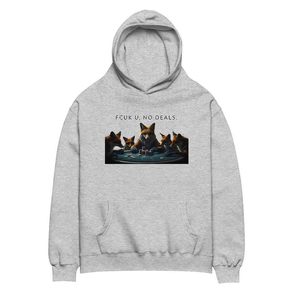 Thumbnail: The Deano Explicit Dropped Shoulders Pull-up Hoodie