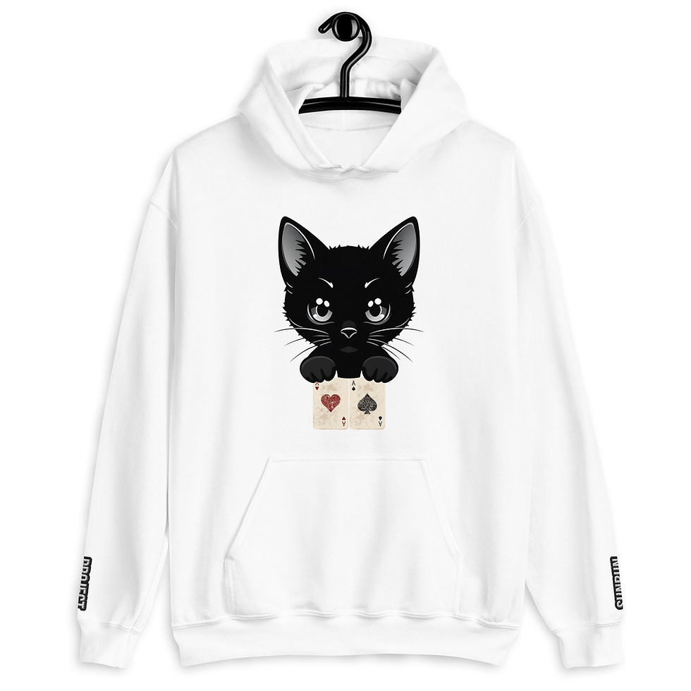 Thumbnail: Nightkitten Aces Pull-up Hoodie