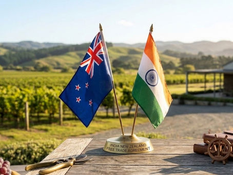 India–New Zealand FTA: India Just Opened a Major New Door for New Zealand Wineries