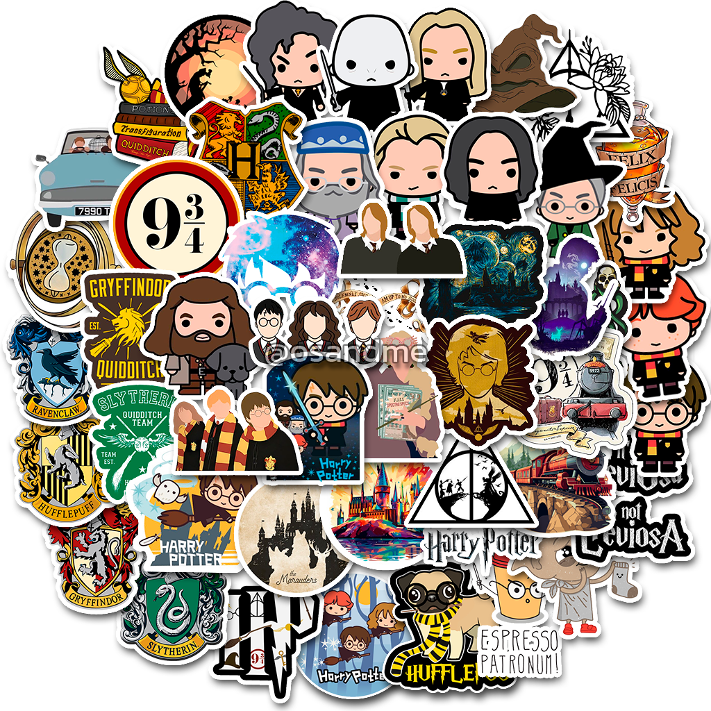 Harry Potter Sticker pack 50 piezas