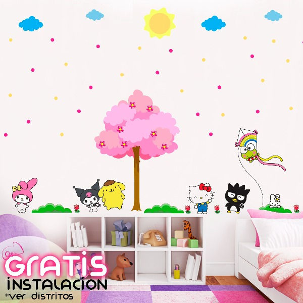 Vinilo Infantil Hello Kitty