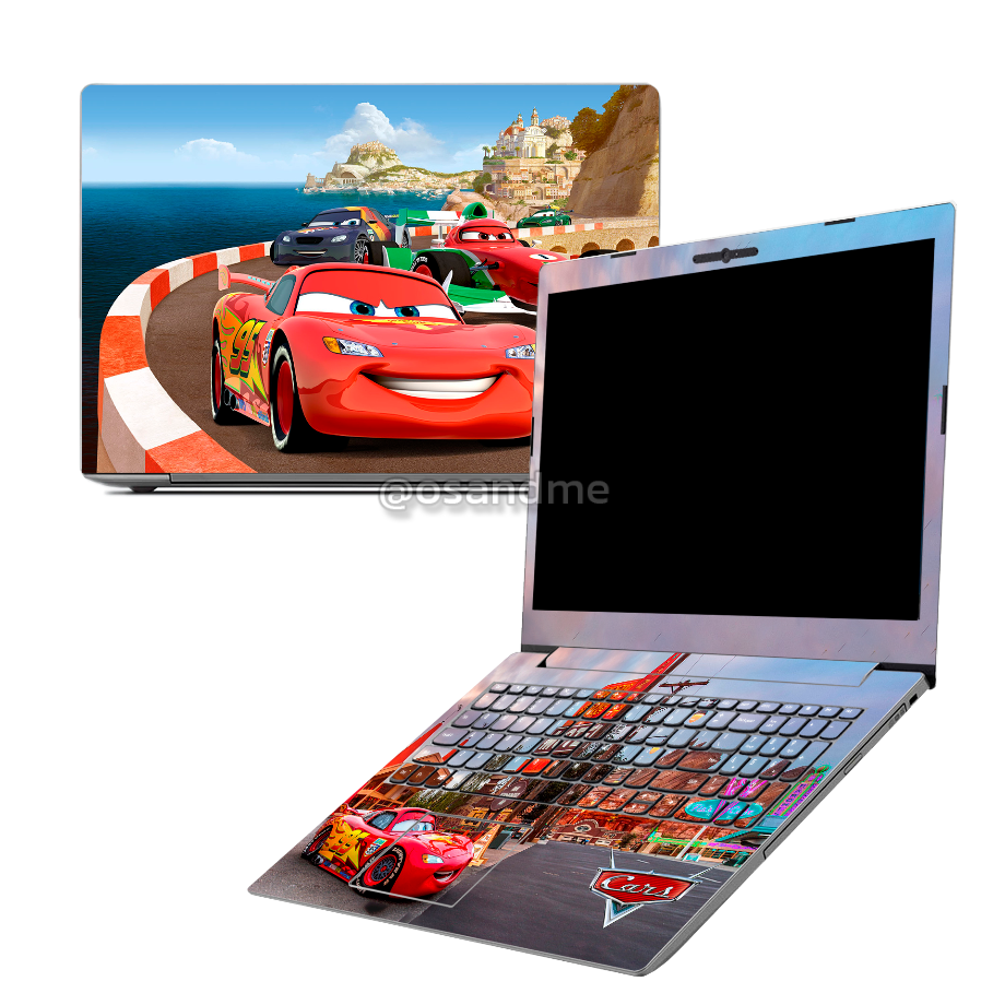 Miniatura: Skin laptop Cars carrera