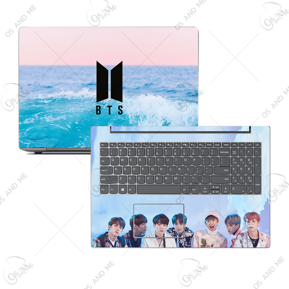 Miniatura: Skin laptop Bts logo en el mar