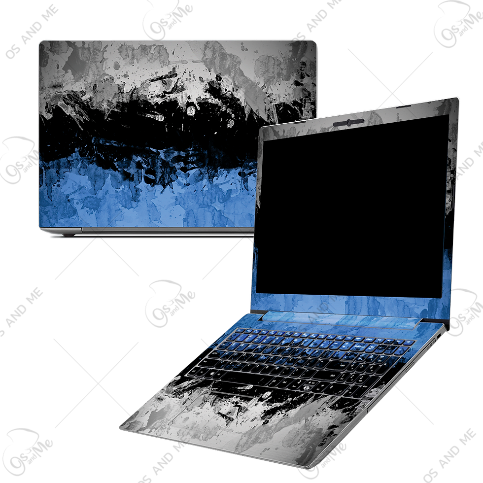 Miniatura: Skin laptop abstracto rasgado