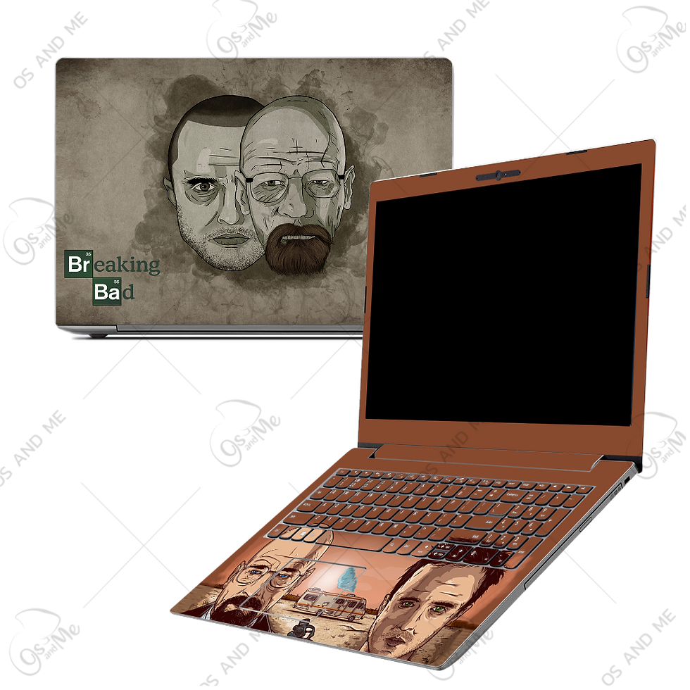 Miniatura: Skin laptop breaking bad ilustración