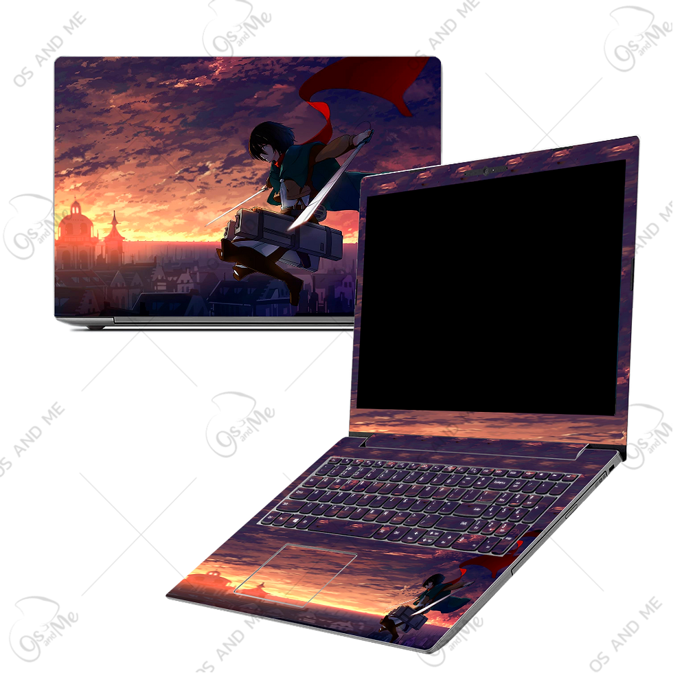 Miniatura: Skin laptop ataque a los titanes Mikasa Ackerman