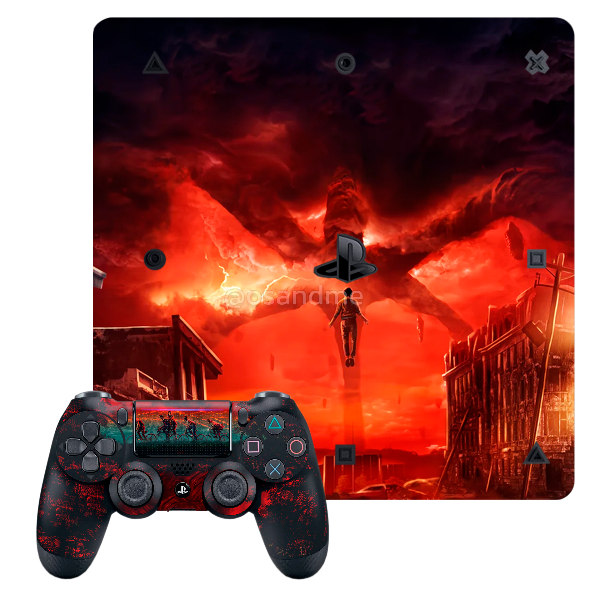 Miniatura: Skin Playstation 4 (Ps4) Stranger things Vecna