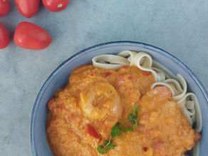 Scampi diabolique op zen Food Reboots