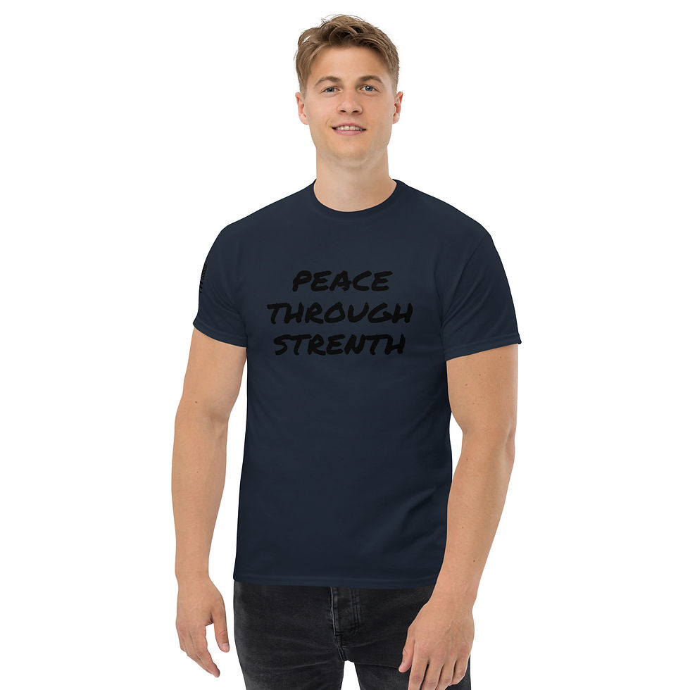 Thumbnail: "Strength for patriotic peace."