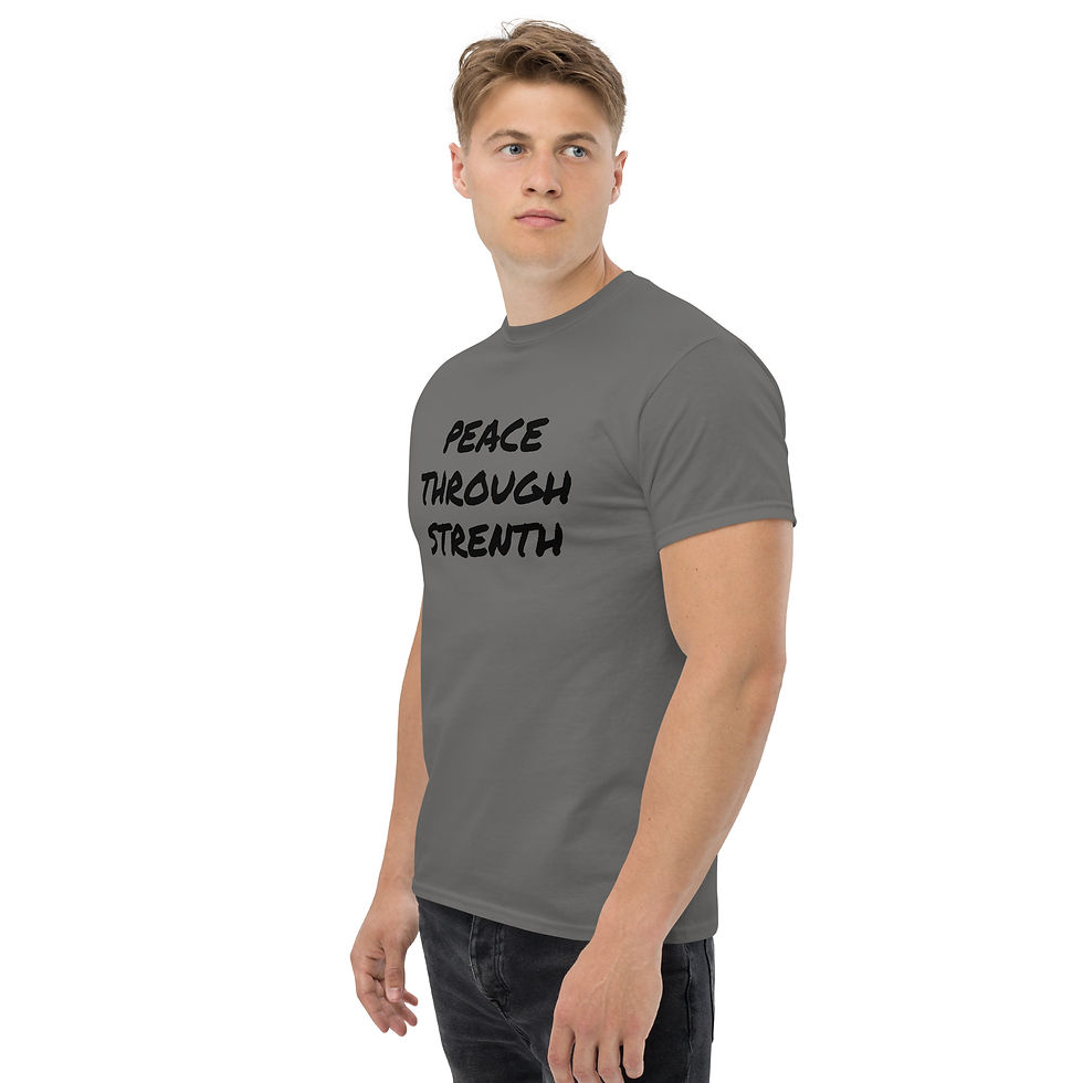 Thumbnail: "Strength for patriotic peace."