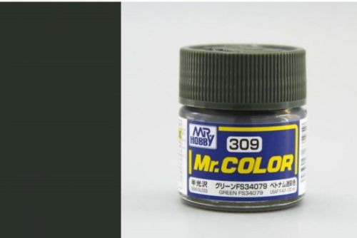 Mr. Color, C309 FS34079 Green (Semi-Gloss) (10ml)