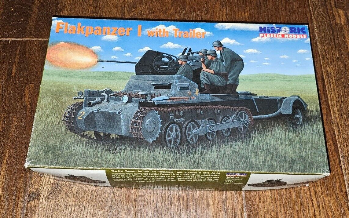Historic, Flakpanzer I with Trailer 1/35 Scale