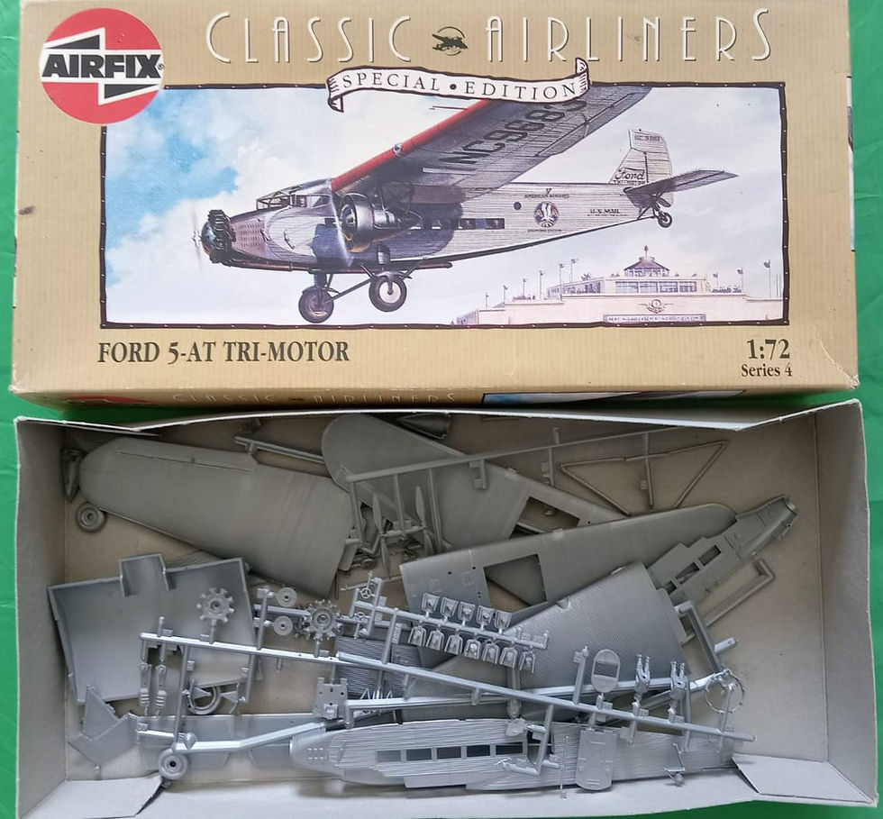 Thumbnail: Airfix Model, Classic Airliners Ford 5-AT Tri-Motor Special Edition, No. 04009