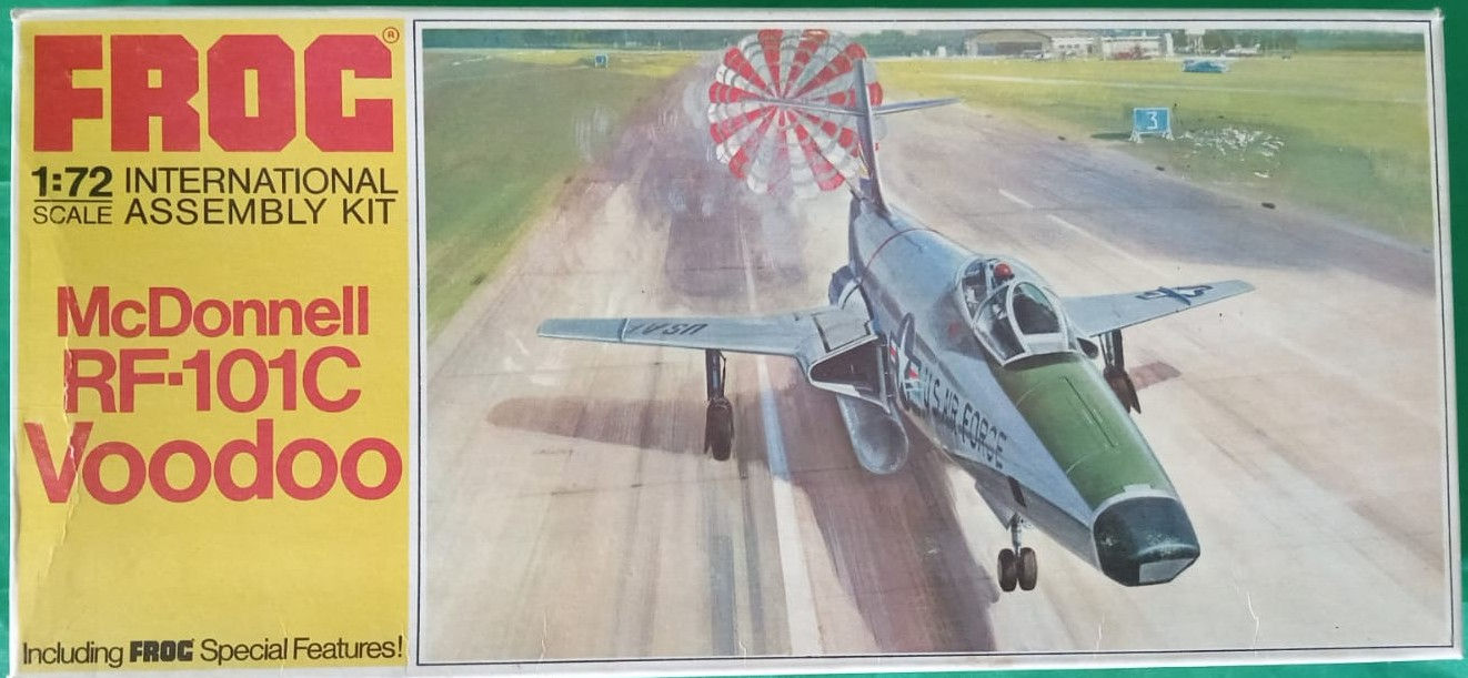 Frog Model, McDonnell RF-101C Voodoo, No. F282, 1:72 Scale