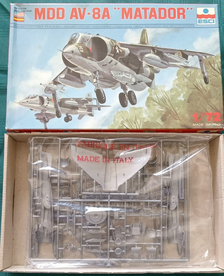 Thumbnail: ESCI Model, MDD AV-8A 'Matador', ESCI 9036, 1/72 Scale,