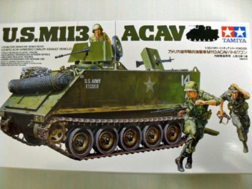 Tamiya Models, Military Miniature U.S. M113 ACAV - Series #135 #35135
