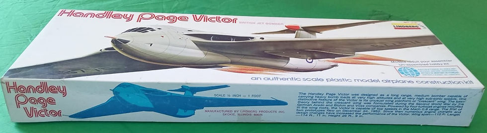 Thumbnail: The Lindberg Line Models, Handley Page Victor British Jet Bomber, No. 5312
