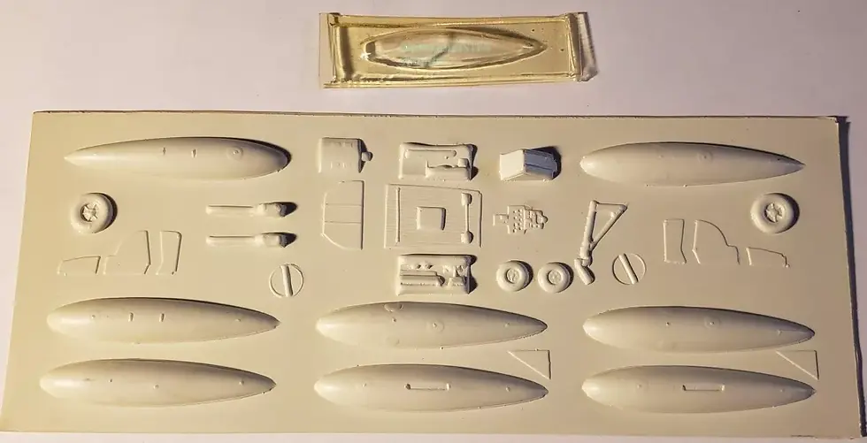 Thumbnail: Rare Plane Models, Republic F-84G Thunderjet 172 Vacuform Kit (Rarejets)