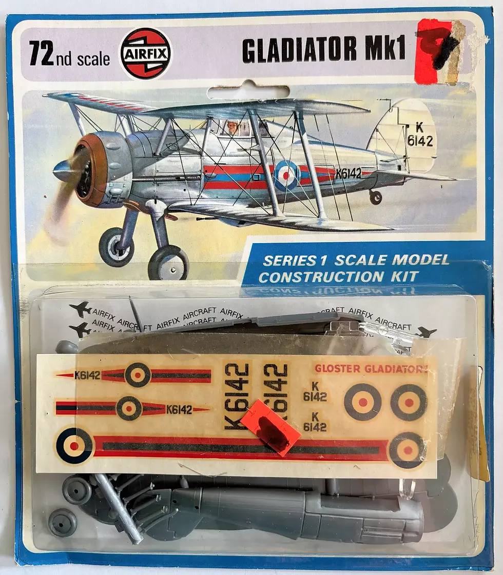 Airfix, Gladiator Mk.I Series 1  No. 82  172 Scale