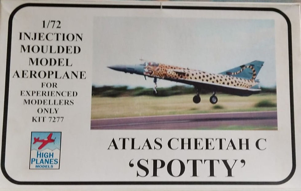 Thumbnail: High Planes Models, ATLAS Cheetah C 'SPOTTY', HP7277, 1/72 Scale,