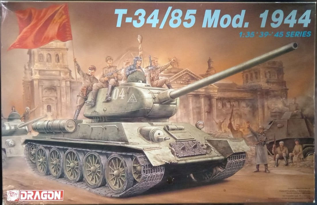 Dragon Models, T-34/85 Mod. 1944, DN6066, 1/35 Scale,
