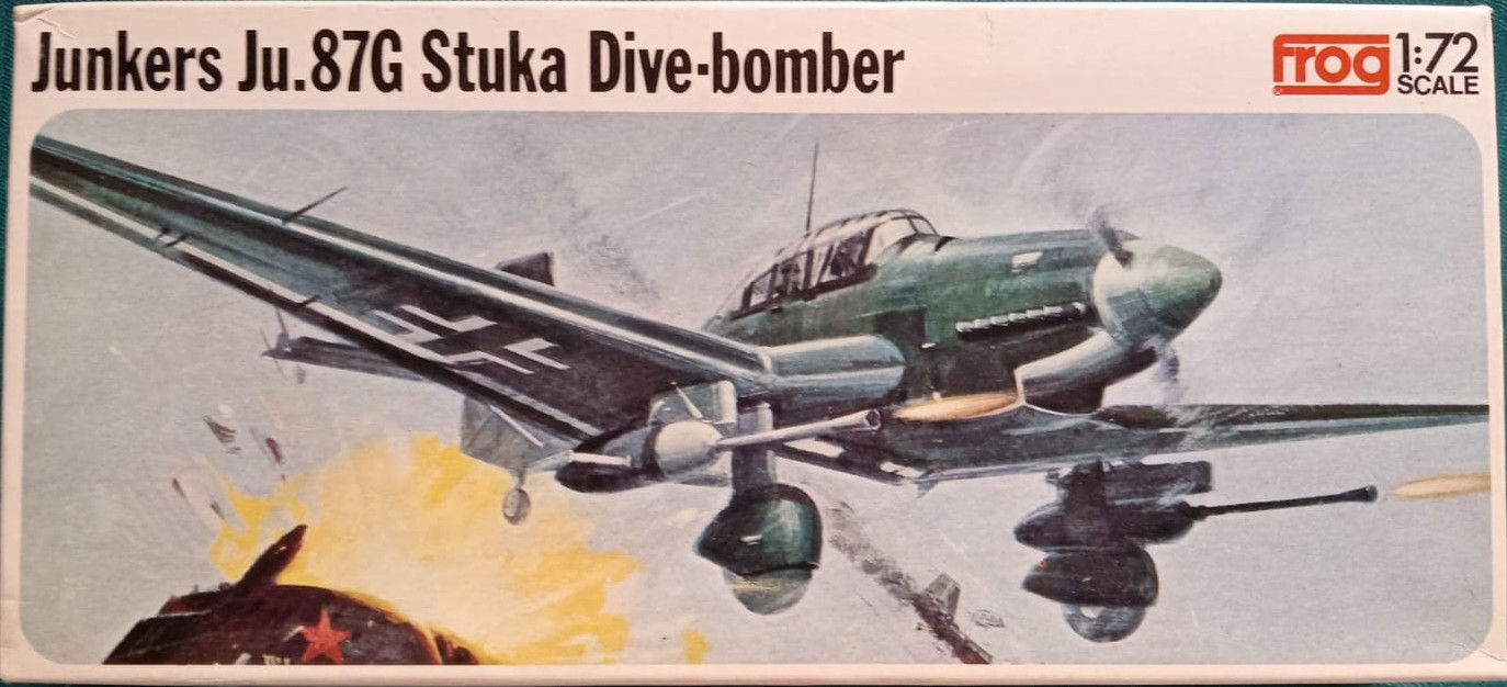 Frog Model, Junkers Ju 87G Stuka Dive Bomber, F195, 1/72 Scale,