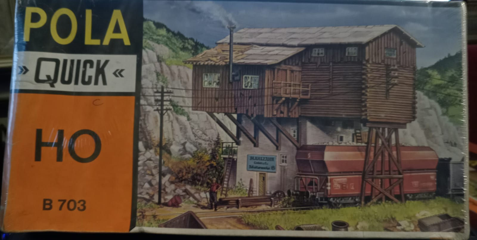 Pola, Gravel Loading Depot Building Kit - 703 HO