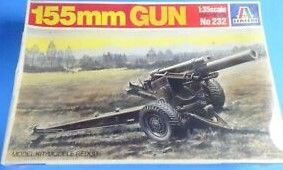 Italeri, 155mm (Plastic Model) Gun
