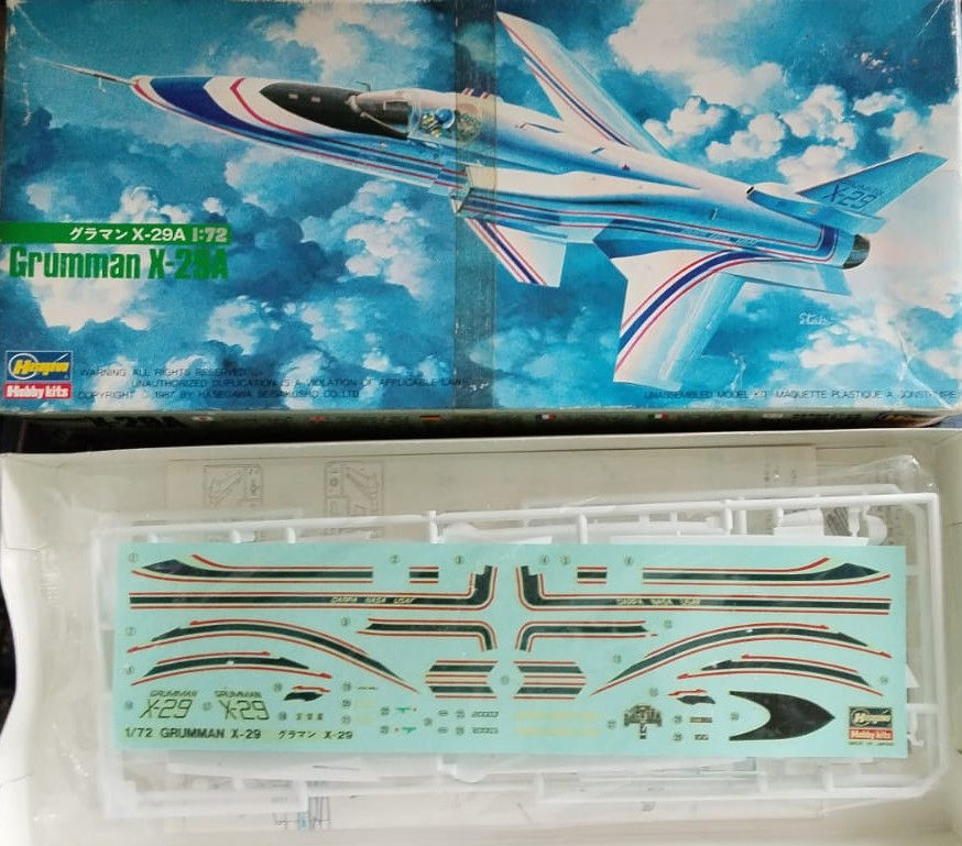 Thumbnail: Hasegawa Models, Grumman X-29A, HAS620, 1/72 Scale