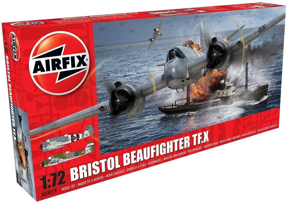 Thumbnail: Airfix, Bristol Beaufighter TF.X | No. A04019 | 1:72 Scale