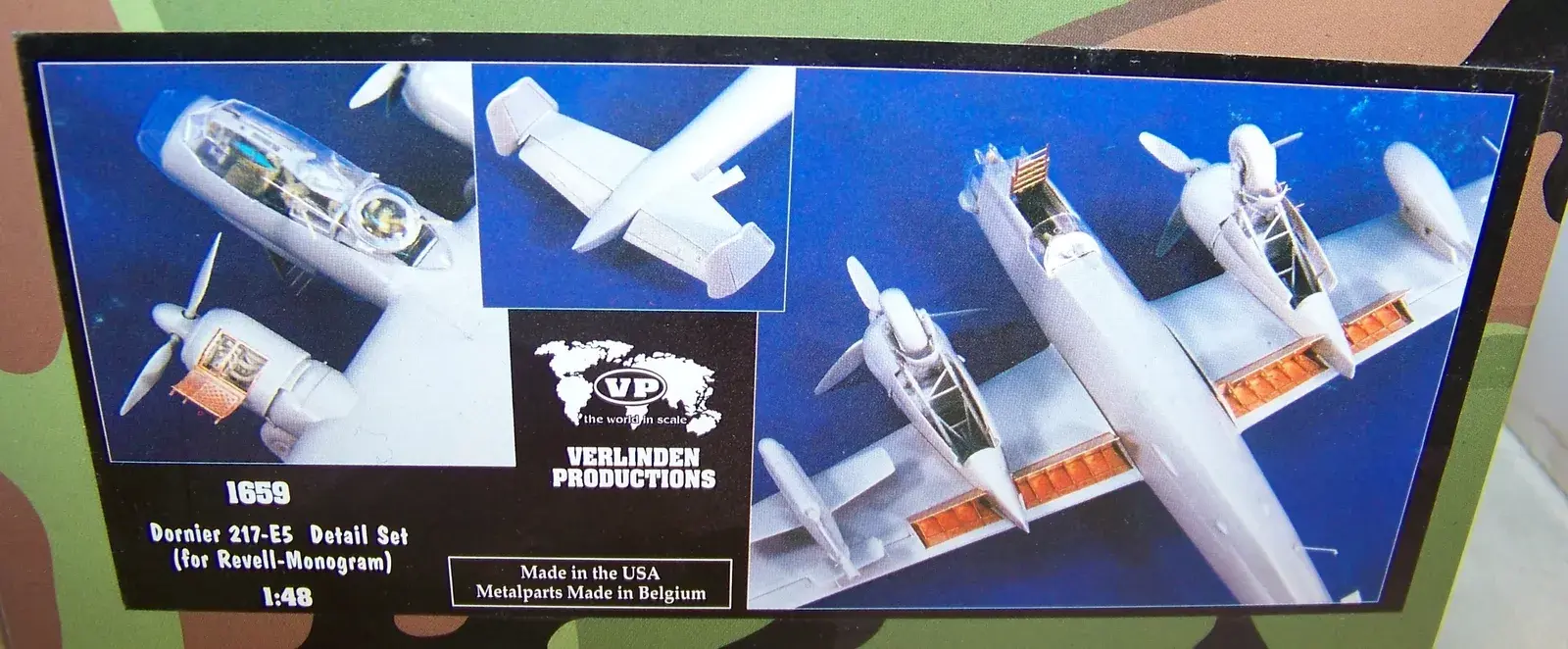 Verlinden, DORNIER DO 217-E5 SUPER DETAIL SET - REVELL & MONOGRAM KIT 1659