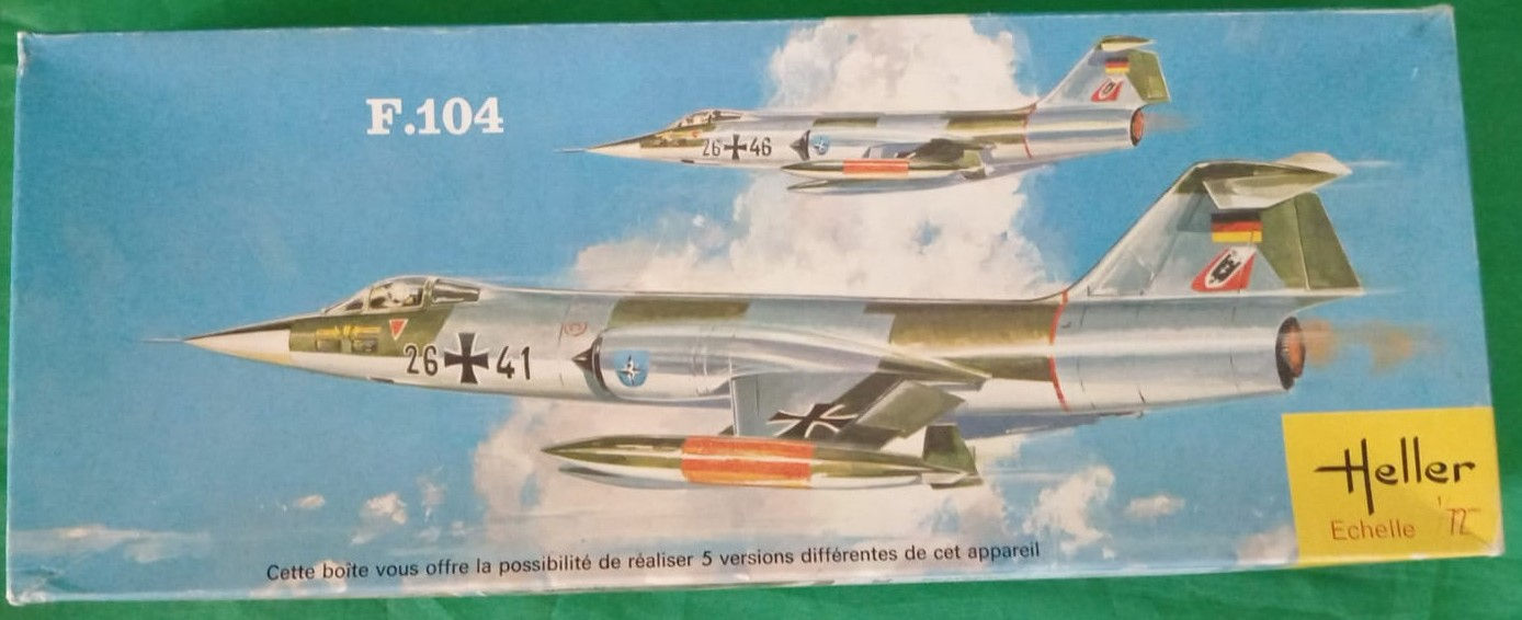 Heller Models, F.104, HEL273, 1:72 Scale