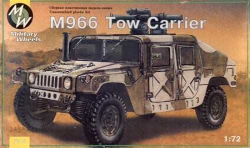 MW Military Wheels, M966 Tow Carrier - 7215 Model 1/72 Military Vehicle