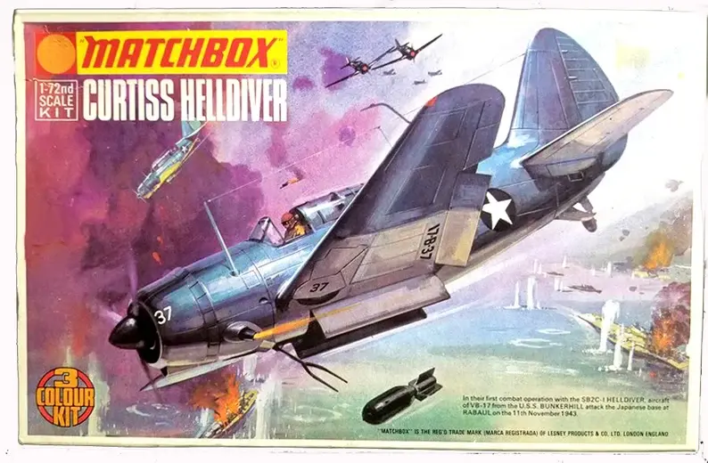 Matchbox, Curtiss Helldiver No. PK-104 | 1:72