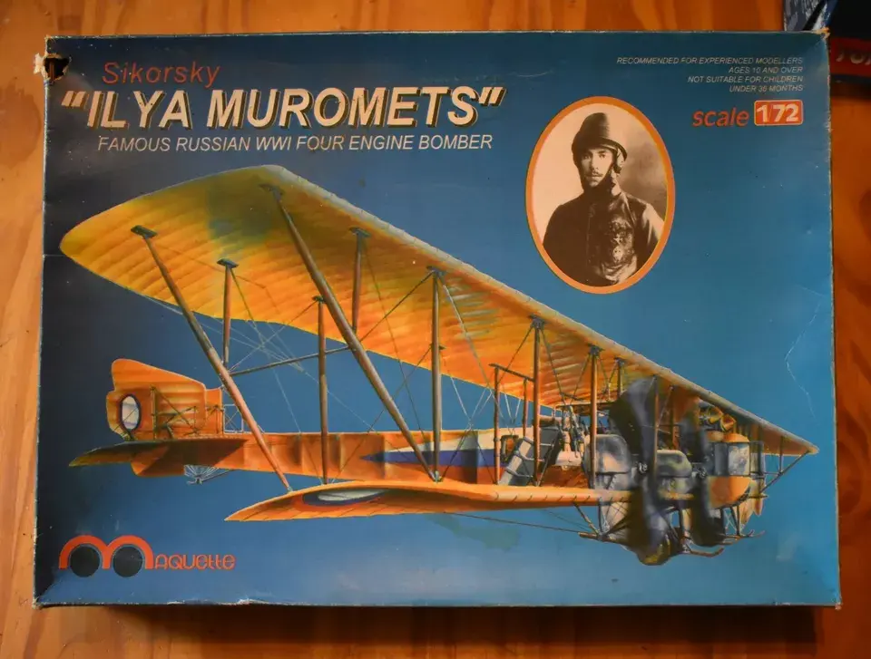 Maquette, Sikorsky "Ilya Muromets" Russian Bomber