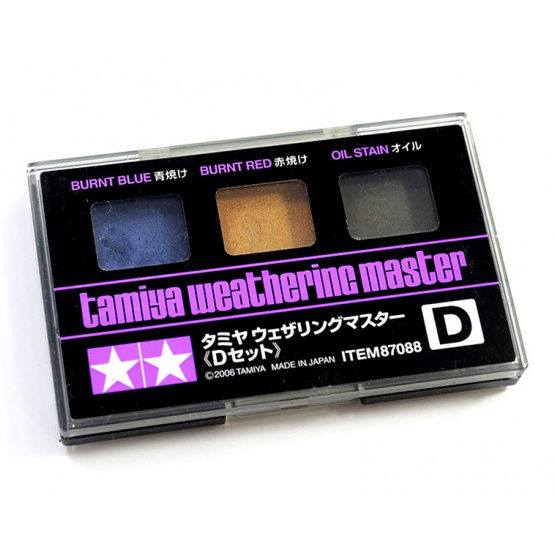 Tamiya Weathering Master Set, D - Item 87088,