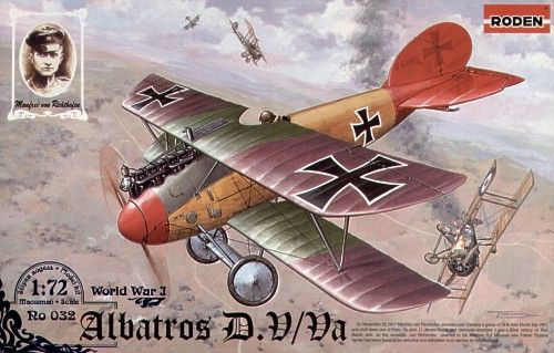 Roden, World War I Albatros D.V/Va Fighter Manfred von Richtofen