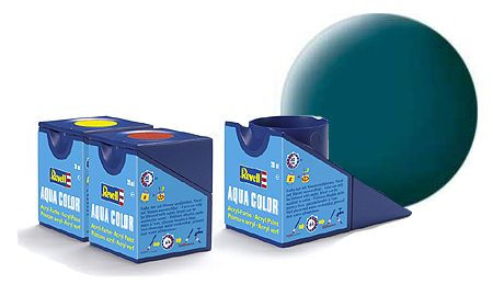 Revell, 48 Matt Sea Green (RAL 6028) Acrylic (18ml)