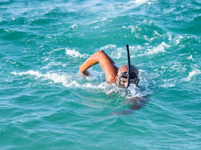 Meet the ‘merman’ who swam 25km to Dubai Water Canal