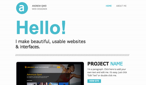 portfolio site