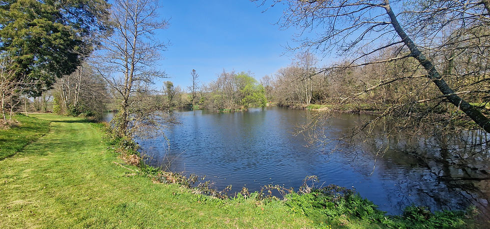 Relax and unwind private fishing lake