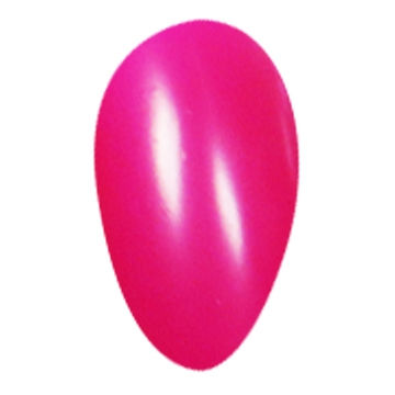 closeup of DEMIblue Nail Polish in 80's Lipstick color