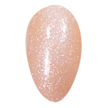 closeup of DEMIblue Nail Polish in Pearls and Lace color