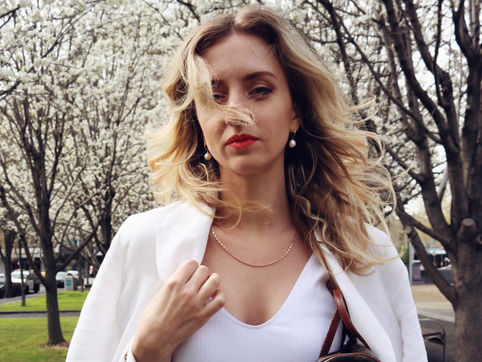 Styling white for Melbourne Sspring