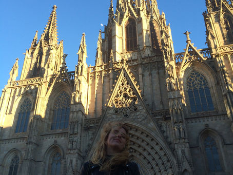 Before a storm hit Barcelona