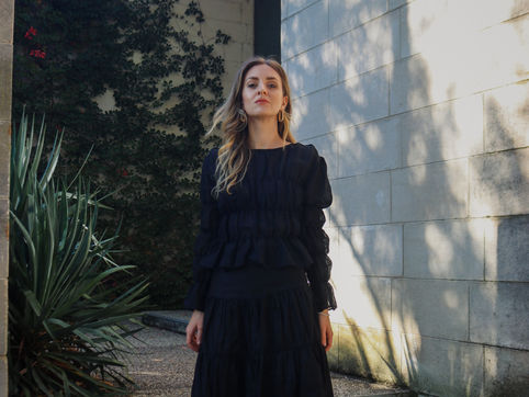 Afternoon at Heide Museum of Modern Art wearing Marle