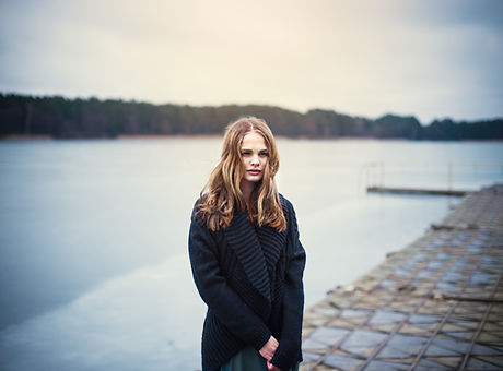 Woman on the Pier